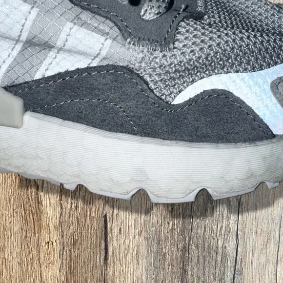 adidas nite jogger sneakers in gray - size 8 - Picture 13 of 13